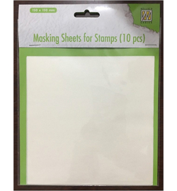 Masking sheets for stamps 10 pcs
