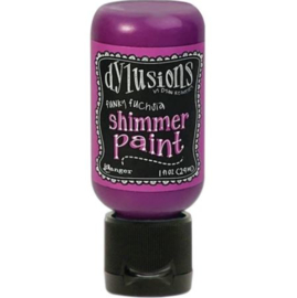 DYU 74427 Dylusions Shimmer Paint Funky Fuchsia 1oz