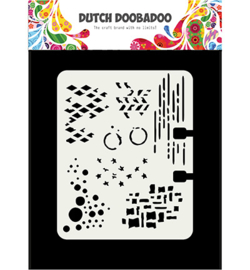 470.715.900 Dutch Mask Art Rollerdex pattern