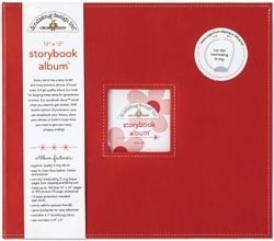 487681 Doodlebug Album 12"X12" Ladybug