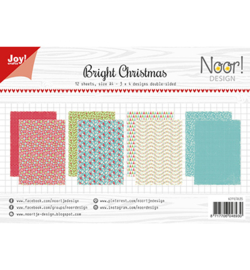 6011/0635 Papier Set Noor Design Bright Christmas