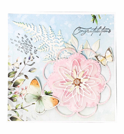 SL-BB-CD483 StudioLight Fresh as a daisy Blooming Butterfly nr.483