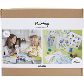 977780 Creativ Company Mega Hobbyset Schilderen, diverse kleuren