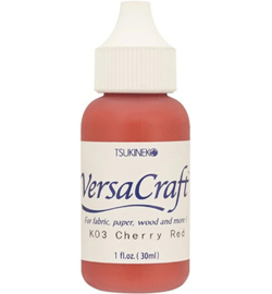 RK-000-K03 Tsukineko VersaCraft Inker, Cherry Red