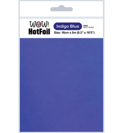 W217-RP660 - Hot Foil 16cm x 5mtr, Indigo Blue