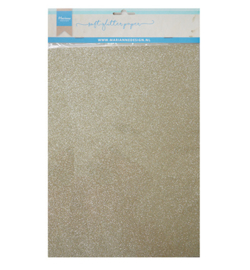 CA3144 Marianne Design Soft Glitter paper Platinum