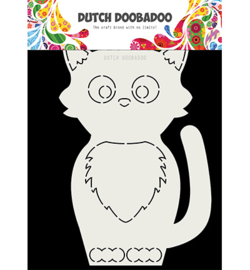 470.713.767 Dutch DooBaDoo Card Art Kat A5