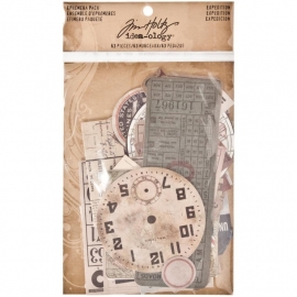 321192 TH93115 Idea-Ology Ephemera Pack 63 Pieces Expedition