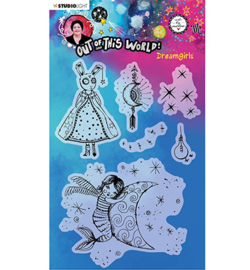ABM-OOTW-STAMP70 - ABM Clear Stamp Dreamgirls Out Of This World nr.70