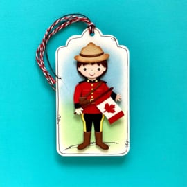 EC2095 Elizabeth Craft Metal Dies Peter The Mountie, The Great Outdoors