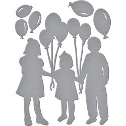 S4751 Spellbinders Shapeabilities Dies By Sharyn Sowell Balloon Kids