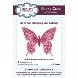 CEDSC007 Creative Expressions Stampcuts Butterfly