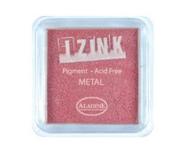 19123 Aladine Inkpad Izink Pigment Metal Red