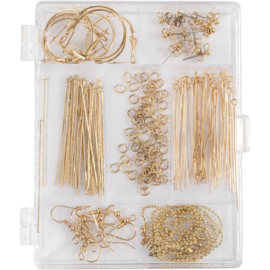61369 Creativ Company Sieraden Startset, verguld