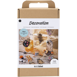 977713 Creativ Company Hobbyset Decoratie, Insecten, wormen en grafstenen, diverse kleuren