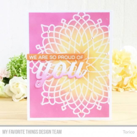 BG-101 My Favorite Things Captivating Mandala Background Stamp