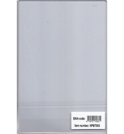 Original transparent plate for PressBoy 225x150x5mm