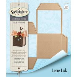 S7213 Spellbinders Shapeabilities Dies Four Seasons-Tea Light/Gift Box By Debi Adams