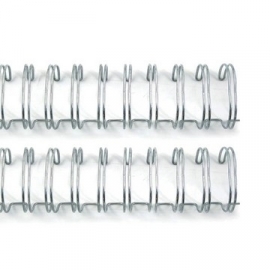  Wire Binder 0,75 inch Silver