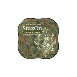 SZM-51 Tsukineko Stazon Midi Ink Pad Olive Green