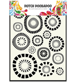 470.715.107 Dutch DooBaDoo Mask Art Circles