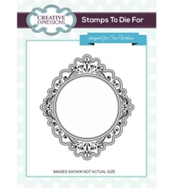 UMS674  Stamps To Die For Encore Scroll