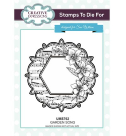 UMS762 Stamps To Die For Larkspur Script