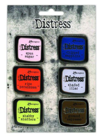 TDZS73482 Ranger Distress Pin-Carded Distress Pin Set 6