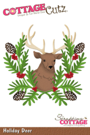 CC-1230 CottageCutz Holiday Deer