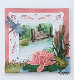 LR0460 Marianne Design Creatables Tiny's waterlily (L)