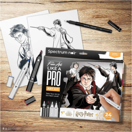 981006 Creativ Company Hobbyset Illustratie, Harry Potter, diverse kleuren