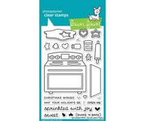 LF1214 Lawn Fawn Clear Stamps Sprinkled With Joy