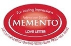 222120 Memento Full Size Dye Inkpad Love Letter