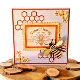 EC2024 Elizabeht Craft Metal Die Layered Honeybee