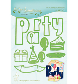 45.3943 LeCrea'Multi Die Cutting/Emb. Party combi