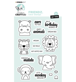 CCL-FR-STAMP267 - Go Wild Friendz nr.267