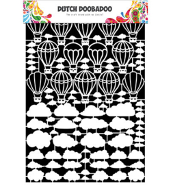 472.948.048 Dutch DooBaDoo Paper Art Airballoon/clouds