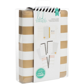 HS312596 Heidi Swapp Personal Memory Planner Gold Foil Stripe