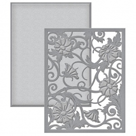 S4586 Spellbinders Card Creator Die Acanthus Leaf Card Front