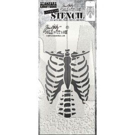 THS185 Tim Holtz Layered Stencil Bones