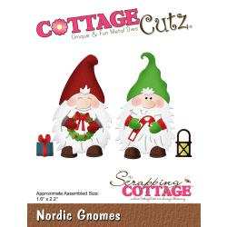 540408 CottageCutz Die Nordic Gnomes 1.6"X2.2"