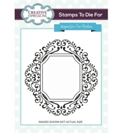 UMS693 Stamps To Die For Fretwork Frame