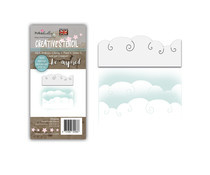PD8096 Polkadoodles Snow Clouds Layer Stencil