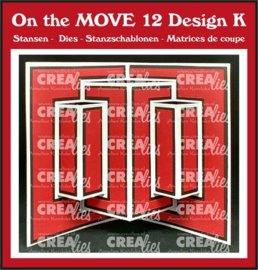 115634/4812 CLMOVE12 Crealies On The MOVE design K