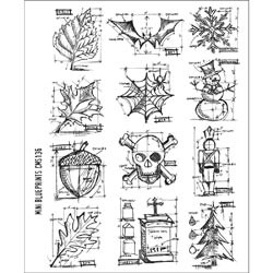 283746 Tim Holtz Mini Blueprint