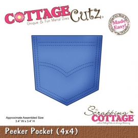 234636 Cottage Cutz Die Peeker Pocket Made Easy