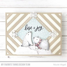 CS507 My Favorite Things Clear Stamps Polar Opposites 4"X6"