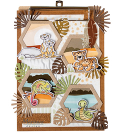 EC0183 Marianne Design Eline's animals meercats