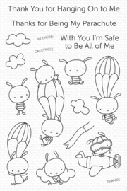 CS-682 My Favorite Things Parachute Pals Clear Stamps