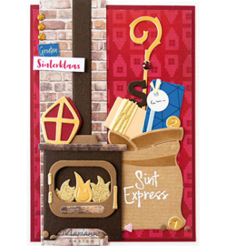 CR1526 Marianne Design Craftable Sinterklaas set by Marleen